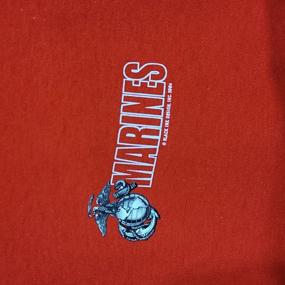 NWT 2000s vintage USMC soffe First to fight Last to Leave semper fi size L - Picture 2 of 6